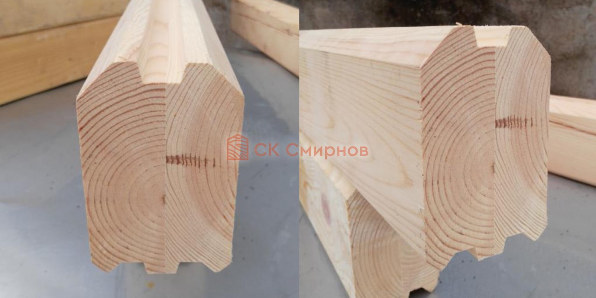 Клееный брус кедра фото 12