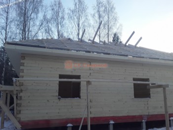 Фото №47: дом из бруса 107