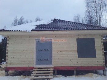 Фото №64: дом из бруса 107