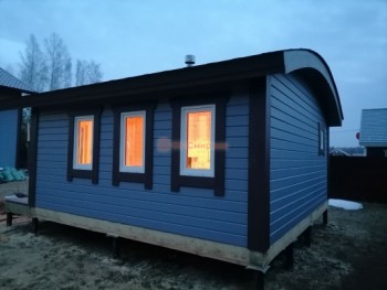 Фото №51: баня из бруса 108