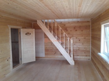 Фото №9: баня из бруса 110