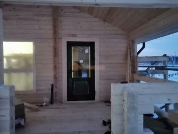 Фото №26: баня из бруса 118