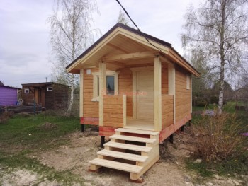 Фото №5: баня из бруса 124