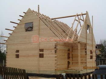 Фото №34: дом из бруса 16