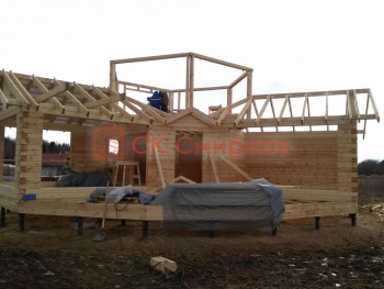 Фото №102: баня из бруса 33