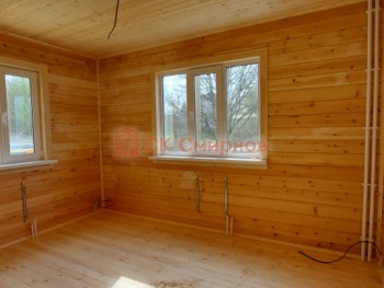 Фото №43: дом из бруса 64