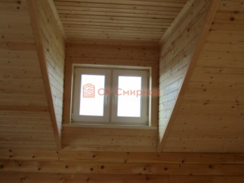 Фото №81: дом из бруса 64