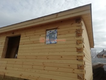 Фото №102: баня из бруса 70