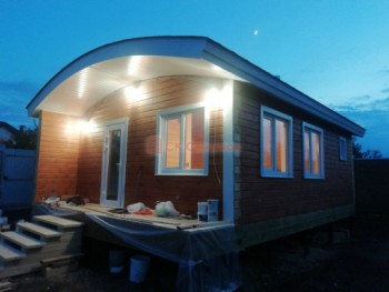 Фото №41: баня из бруса 70