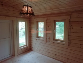 Фото №40: баня из бруса 79