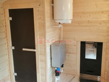 Фото №11: баня из бруса 95